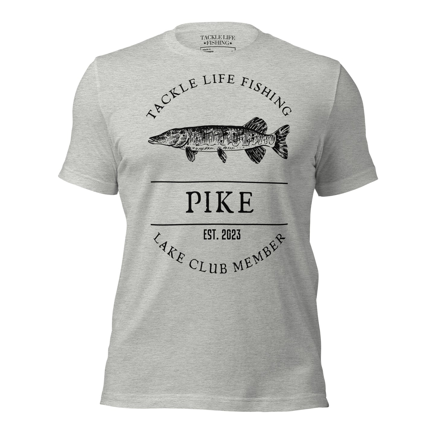 TLF Pike Lake Club Member -- Front Design on Asphalt, Olive, Pebble, Tan, Athletic Heather, or White