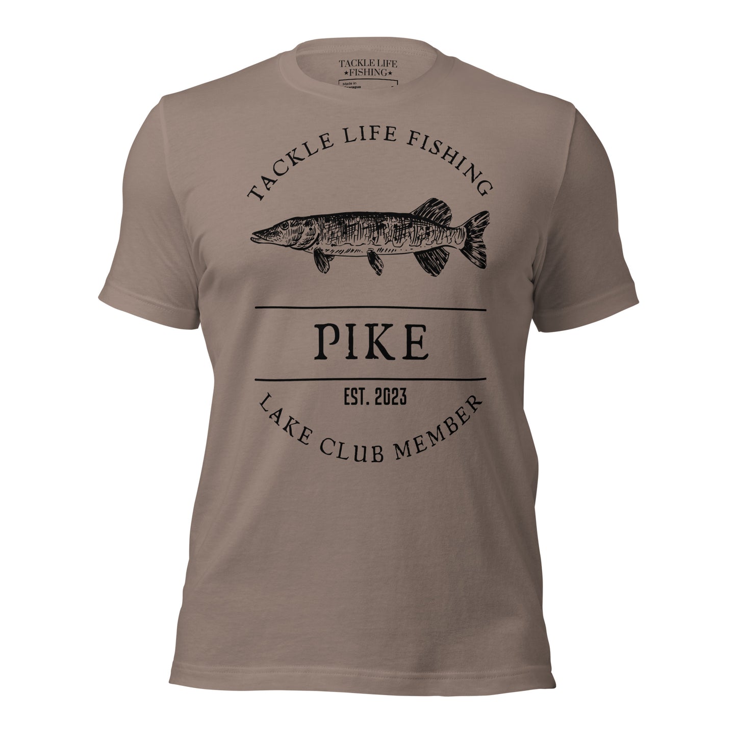 TLF Pike Lake Club Member -- Front Design on Asphalt, Olive, Pebble, Tan, Athletic Heather, or White