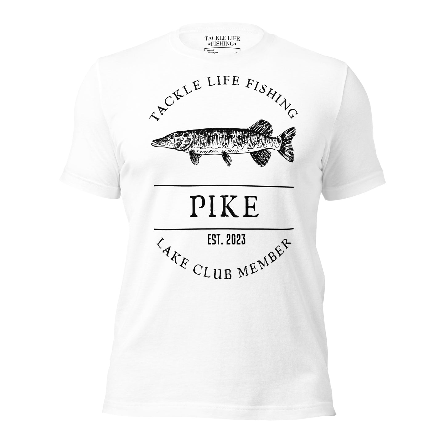 TLF Pike Lake Club Member -- Front Design on Asphalt, Olive, Pebble, Tan, Athletic Heather, or White